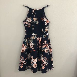 Floral Mini Summer Dress